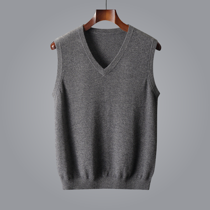 Cashmere Vest voor Heren