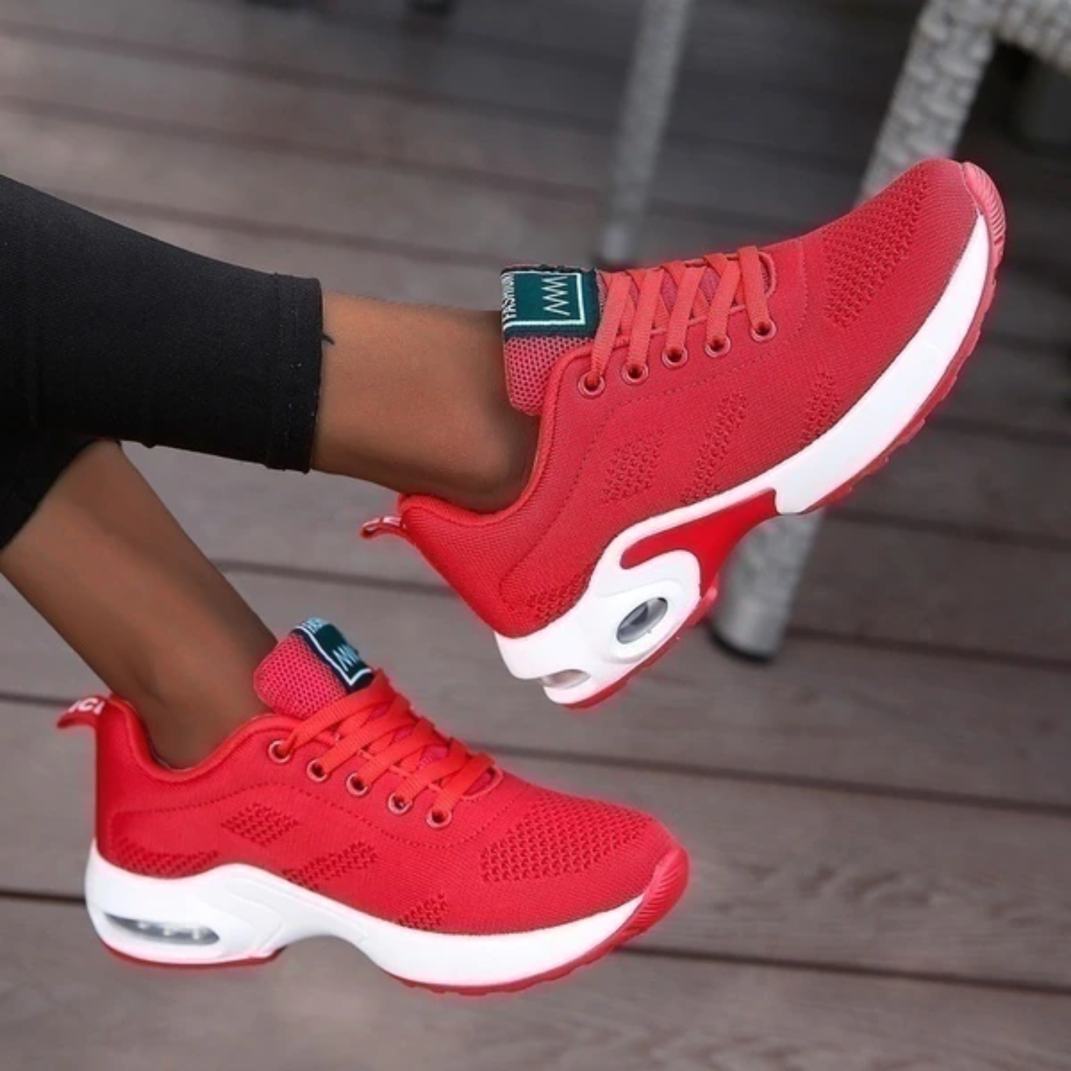 Comfortabele Dames Orthopedische Hardloopschoenen met Ademend Gevoerd Kussen