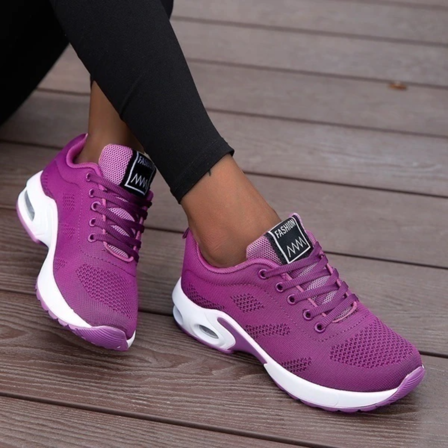 Comfortabele Dames Orthopedische Hardloopschoenen met Ademend Gevoerd Kussen