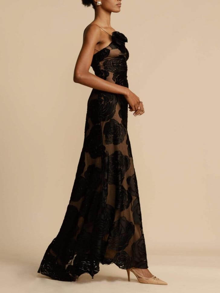 Elegante Bloemen Maxi Jurk