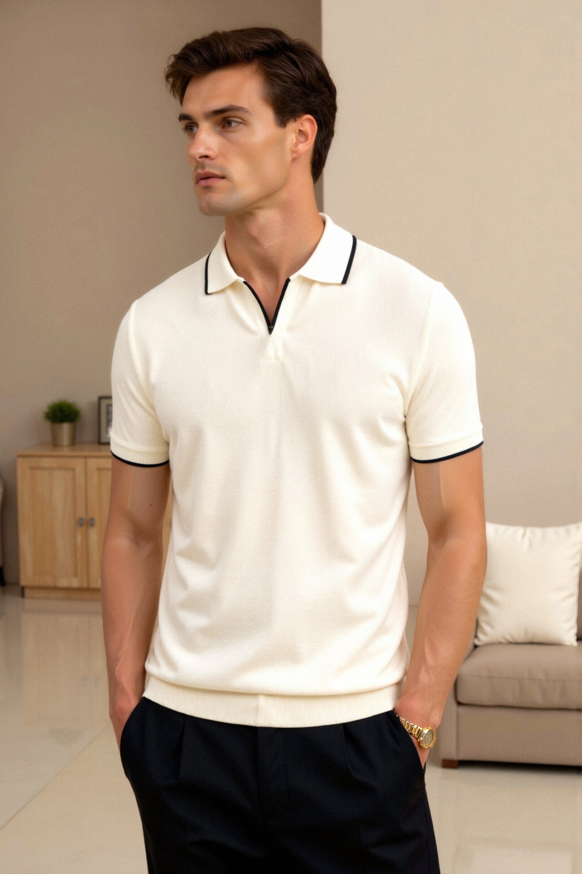 Preppy Old Money Polo voor Heren