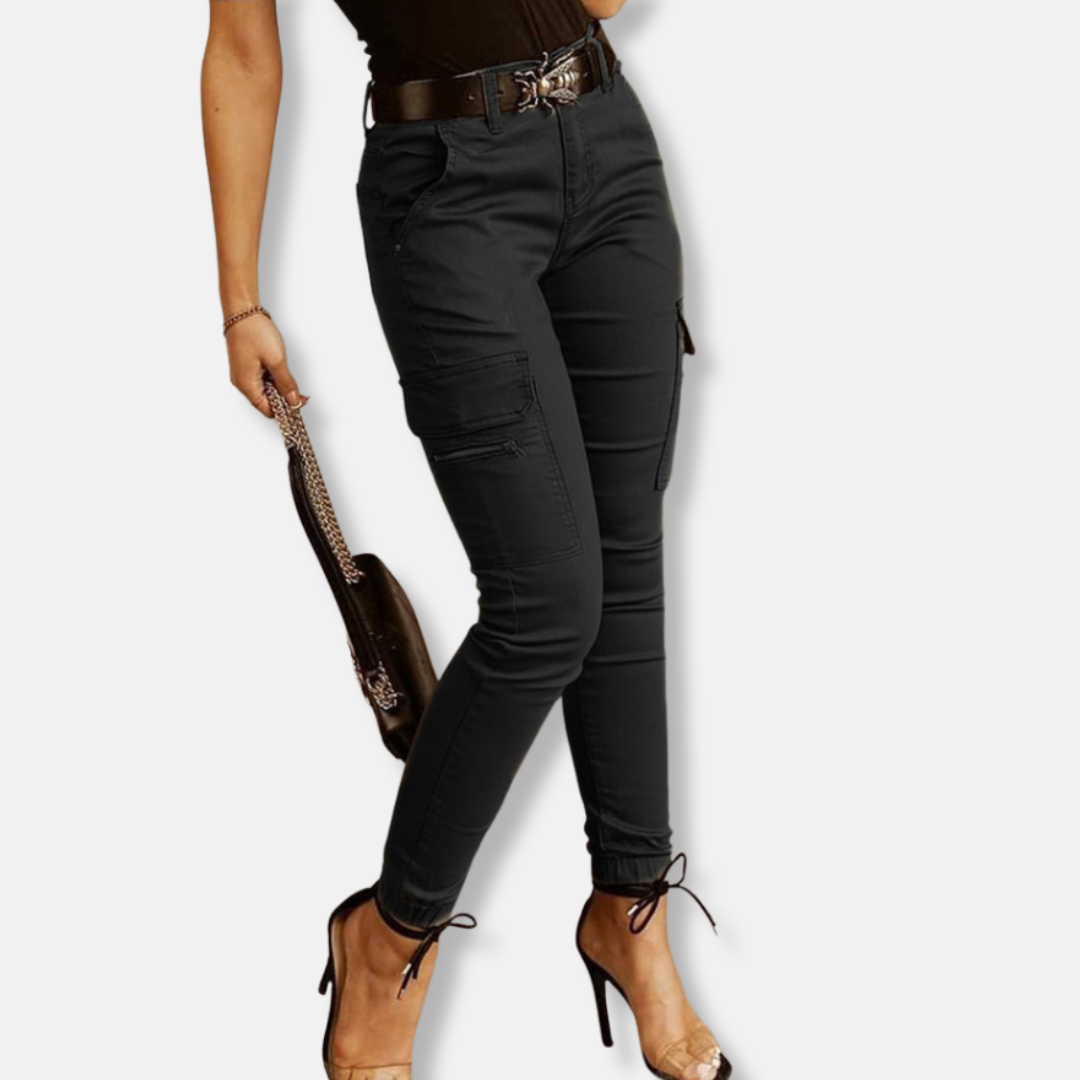 Cargo pants with High Waist and Adjustable Fit cargo pants for women