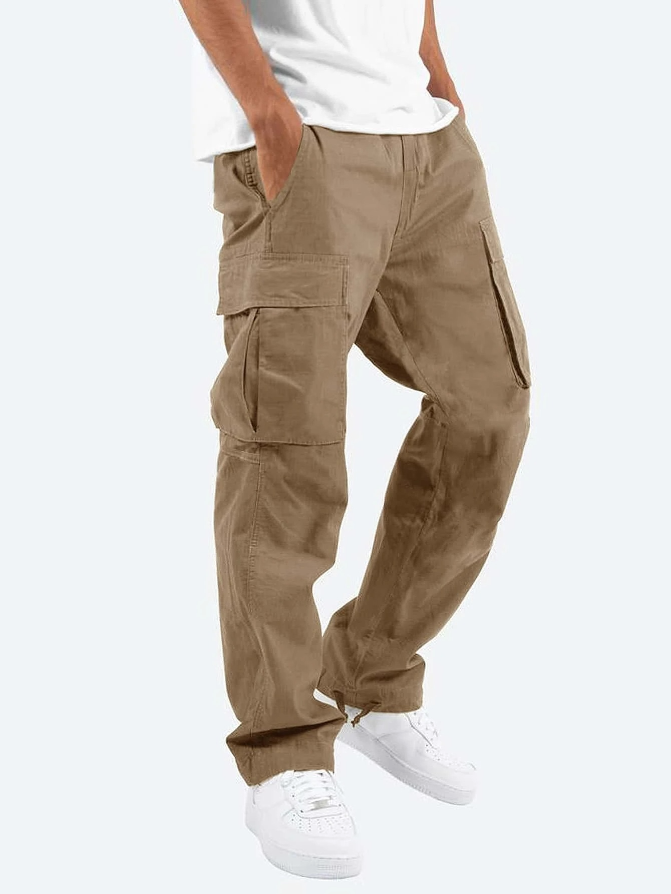 Praktische en Comfortabele Heren Cargo Broek