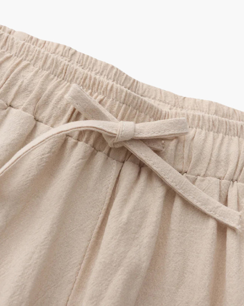 Lichtgewicht Linnen Broek voor Heren