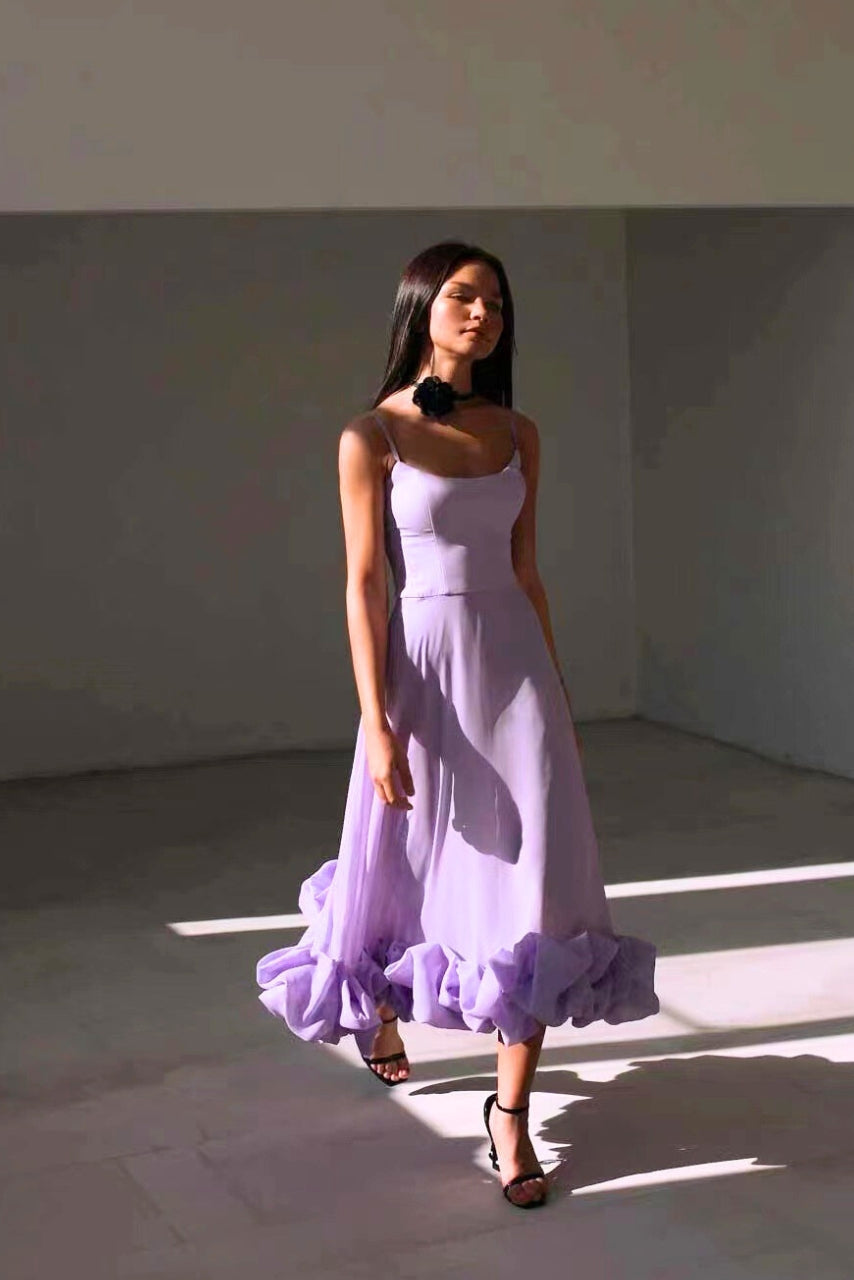 Elegante Vloeiende Maxi-jurk voor Dames