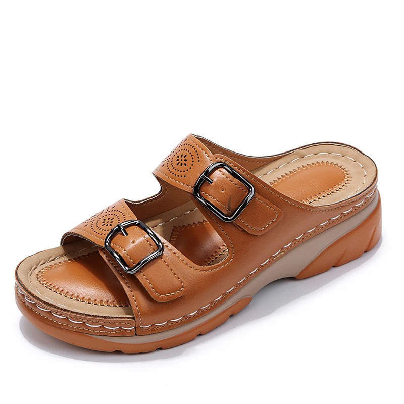 Orthopedische Leren Sandalen voor Dames
