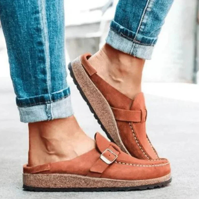 Dames Classic Orthopedische Slippers – Ondersteunend en Comfortabel