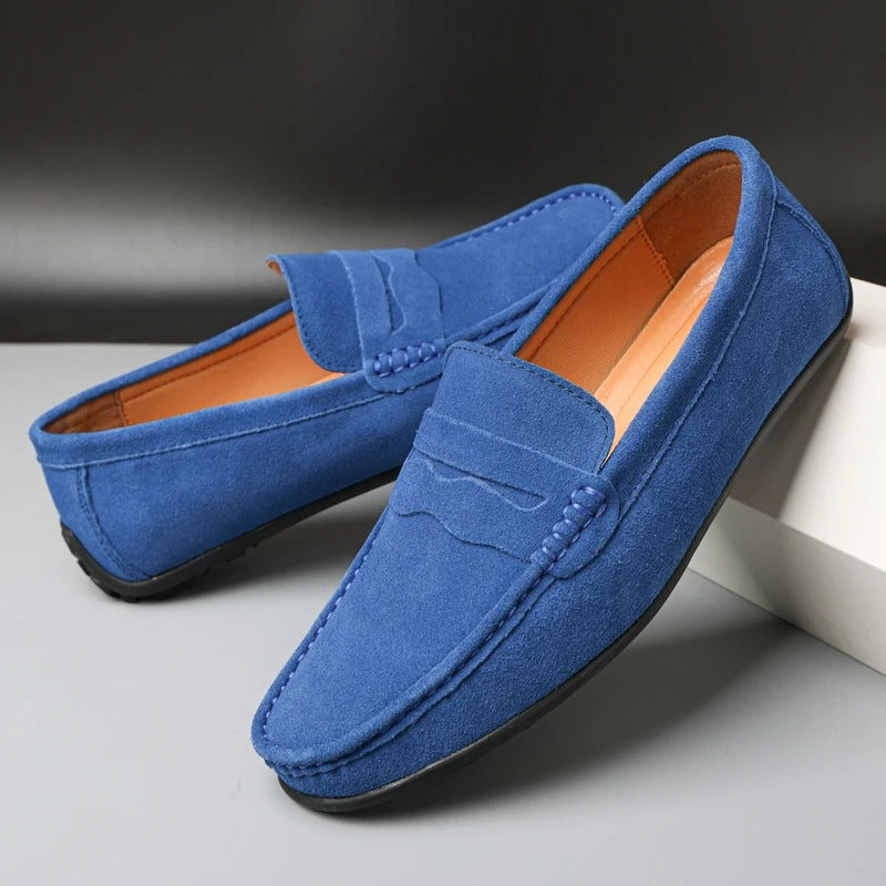 Elegante Suède Mocassins van Le Dreux
