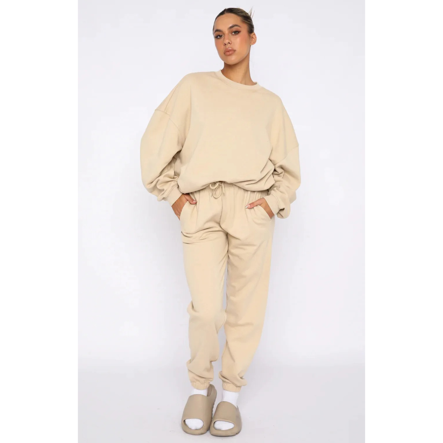 Warme en Stijlvolle Loungewear Outfit voor Dames