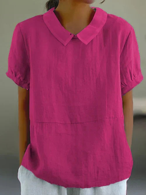 Dames Linnen Blouse – Ideaal voor Zomerse Dagen