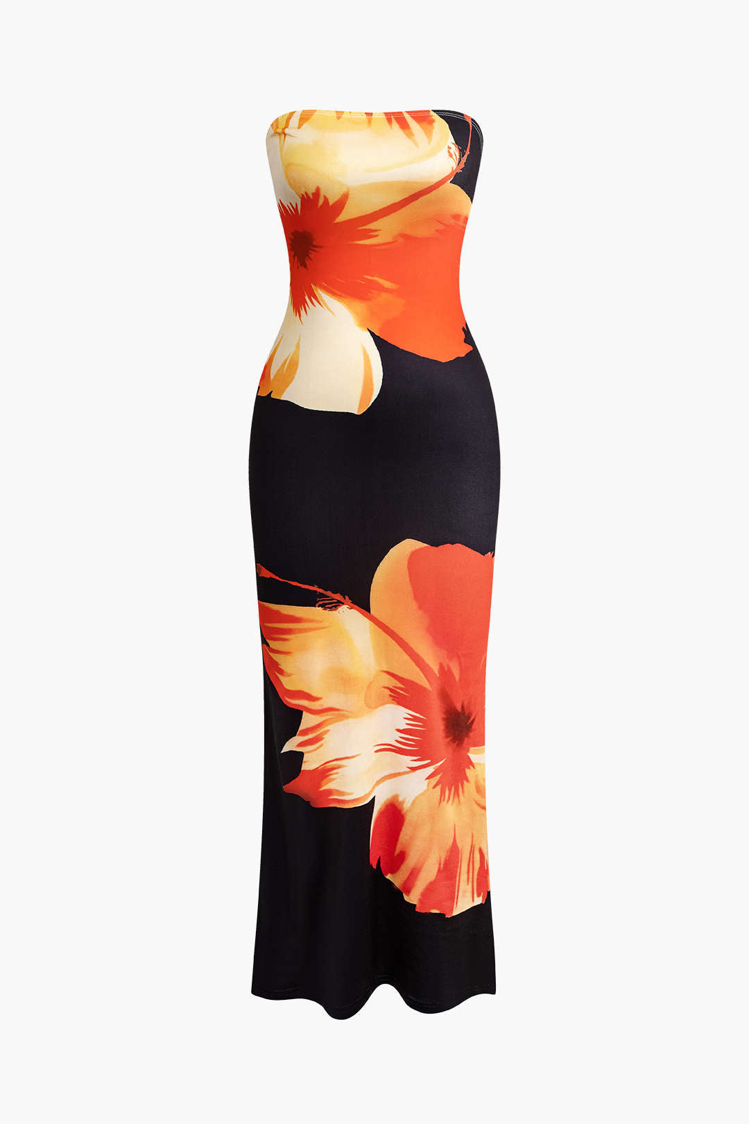 Bloemenprint Midi Jurk