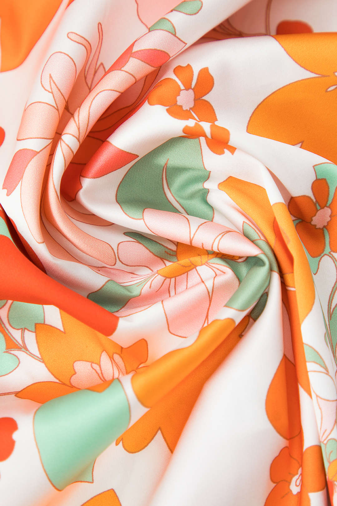 Maxi-jurk met bloemen en kant