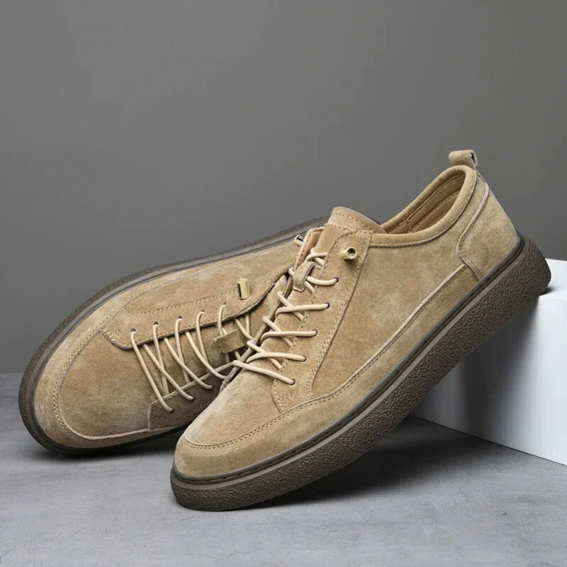 Suede sneakers voor heren