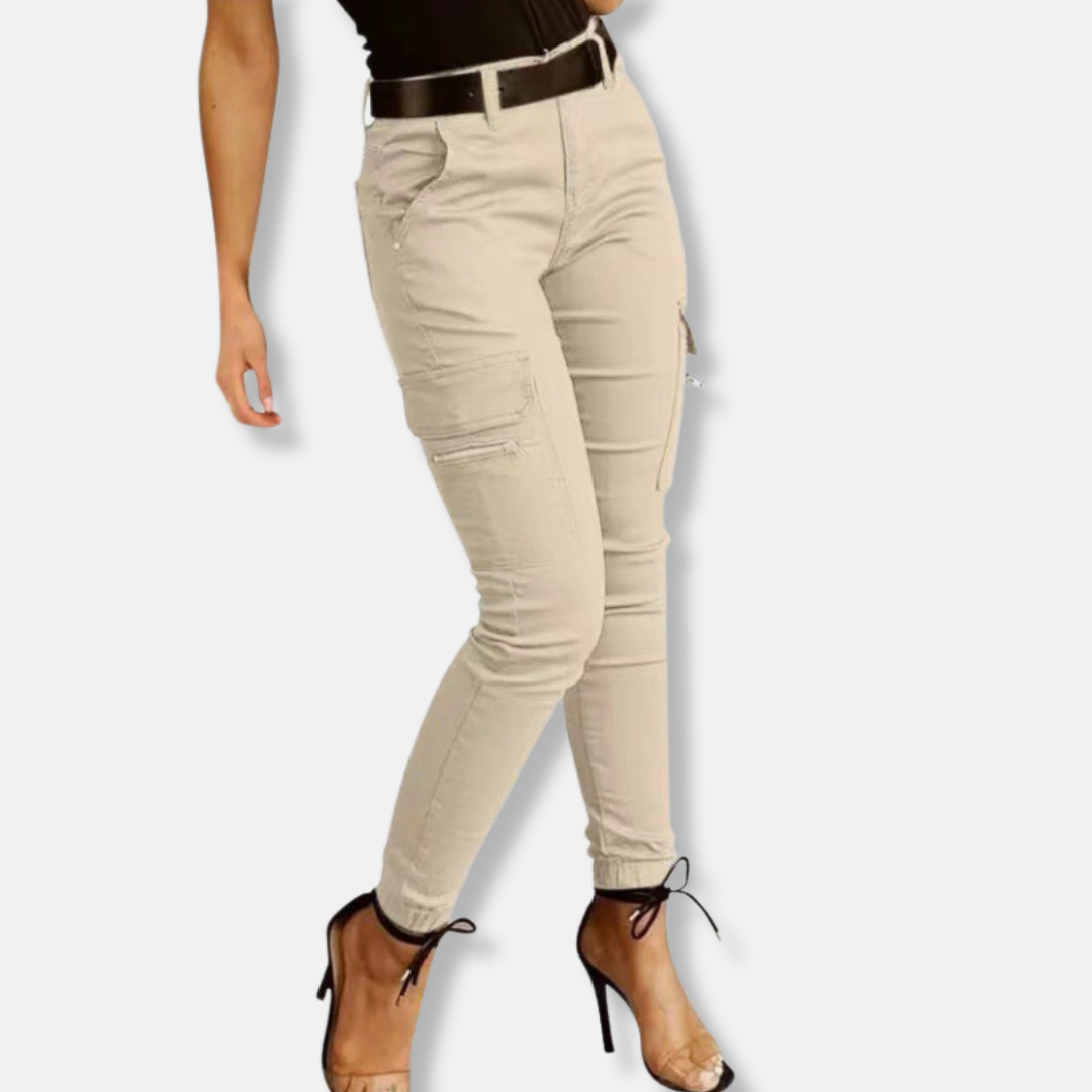 Cargo pants with High Waist and Adjustable Fit cargo pants for women