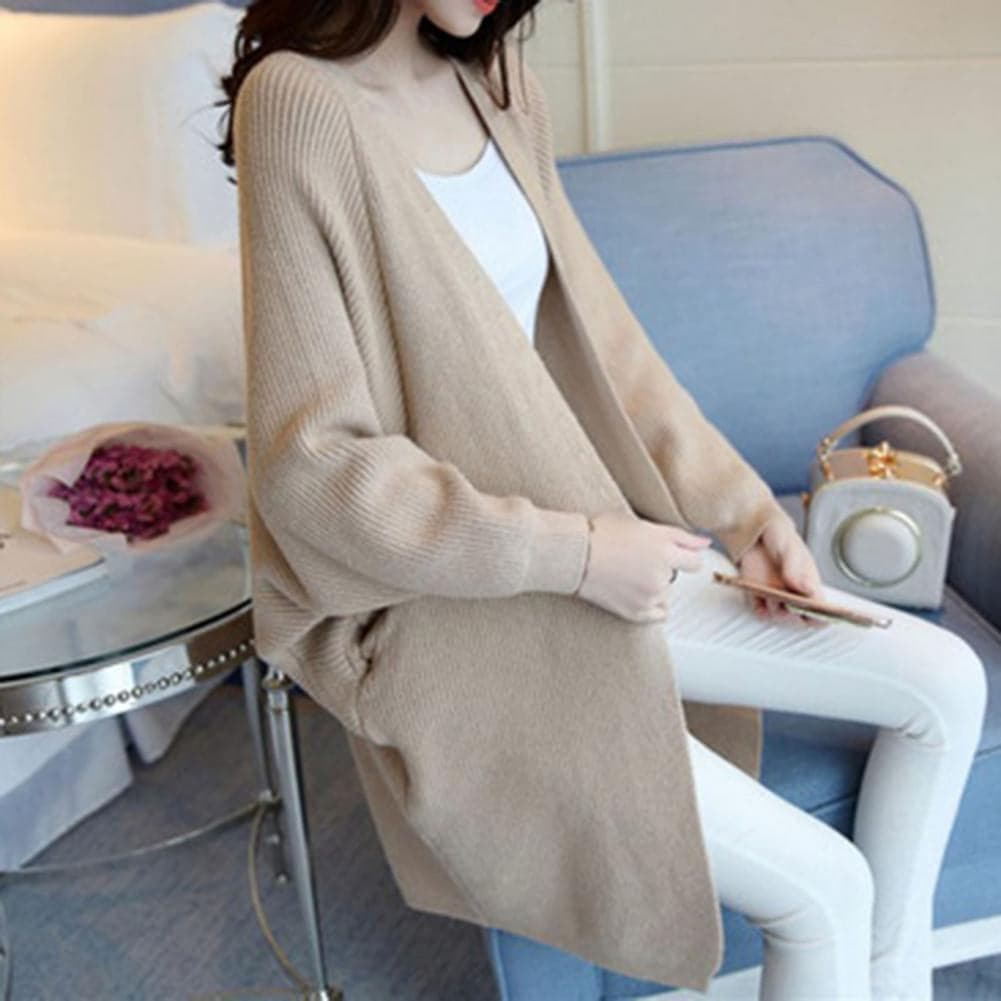Dames Vest – Oversized Pasvorm – Zachte Knit – Open Voorzijde – Ribbelstructuur