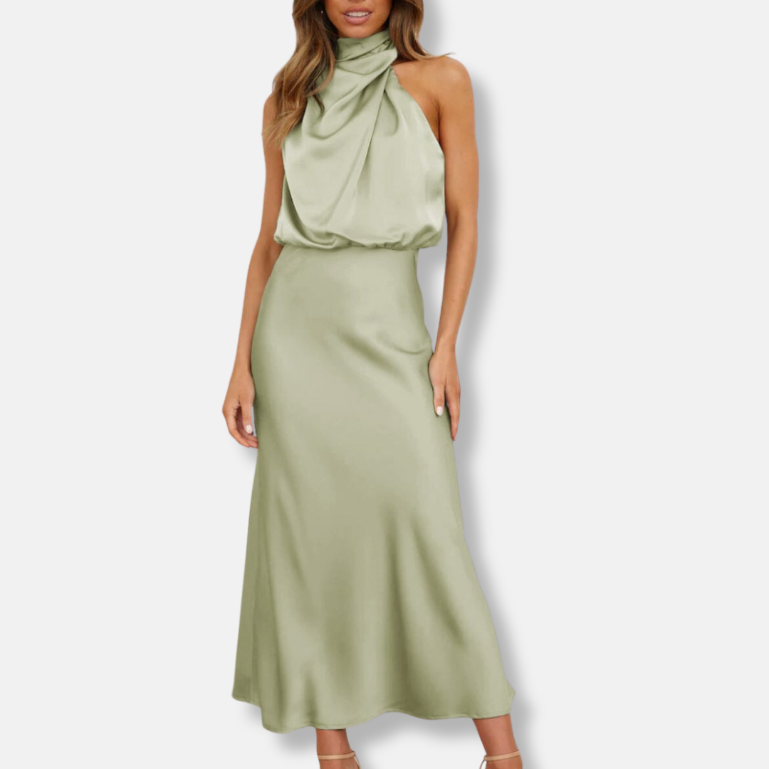 Grace Elegant Silk Dress