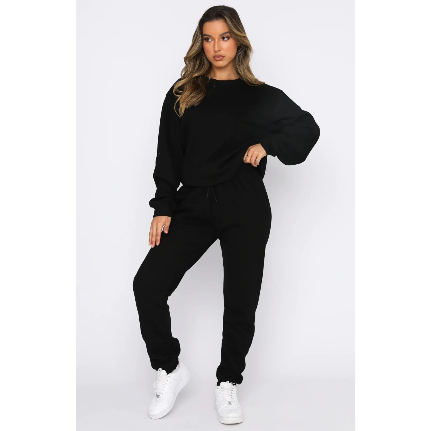 Warme en Stijlvolle Loungewear Outfit voor Dames