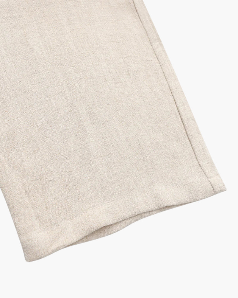 Lichtgewicht Slim Fit Linnen Broek voor Heren
