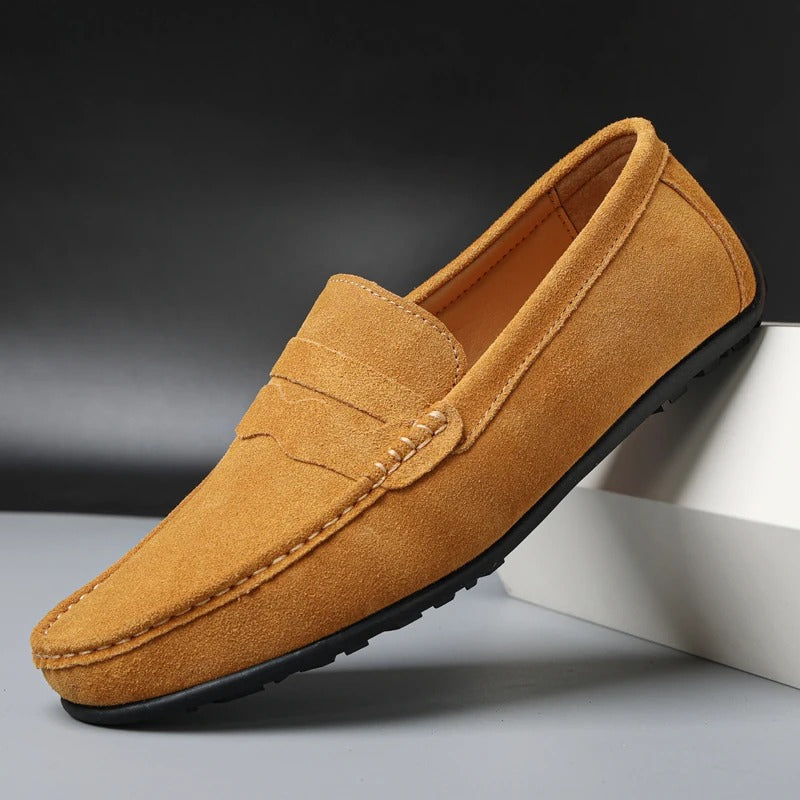 Elegante Suède Mocassins van Le Dreux