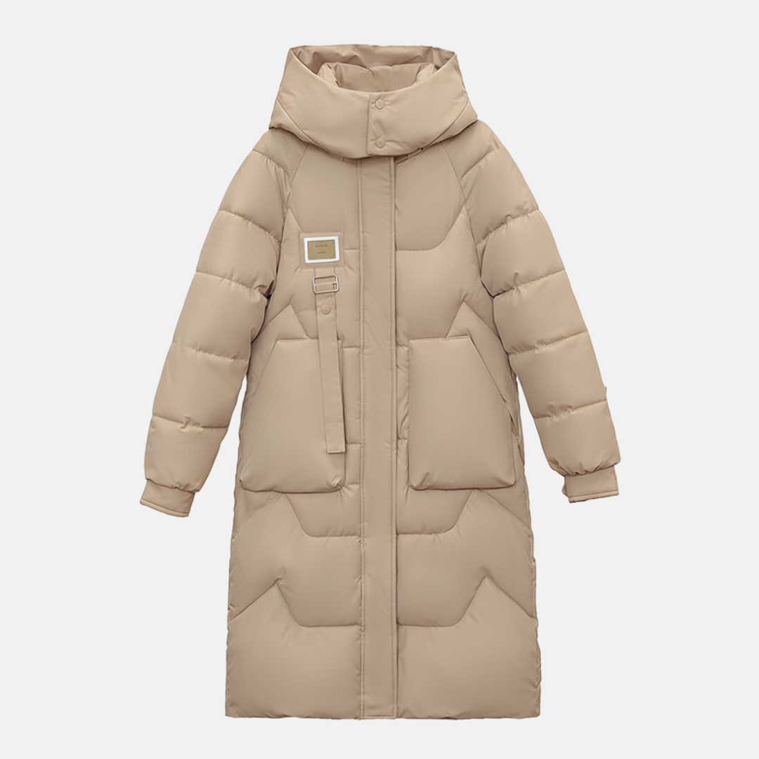 Women's Trenchcoat – Oversized fit – Padded and insulated – With hood and high collar