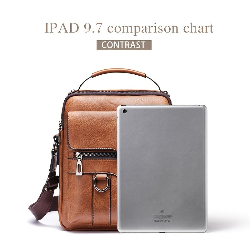 Leren Crossbody Tas voor Heren
