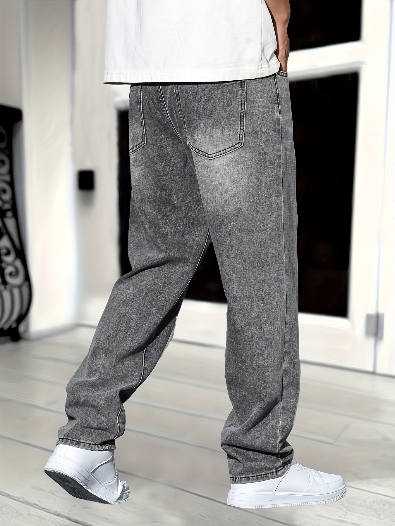 Tijdloze straight-cut jeans voor heren
