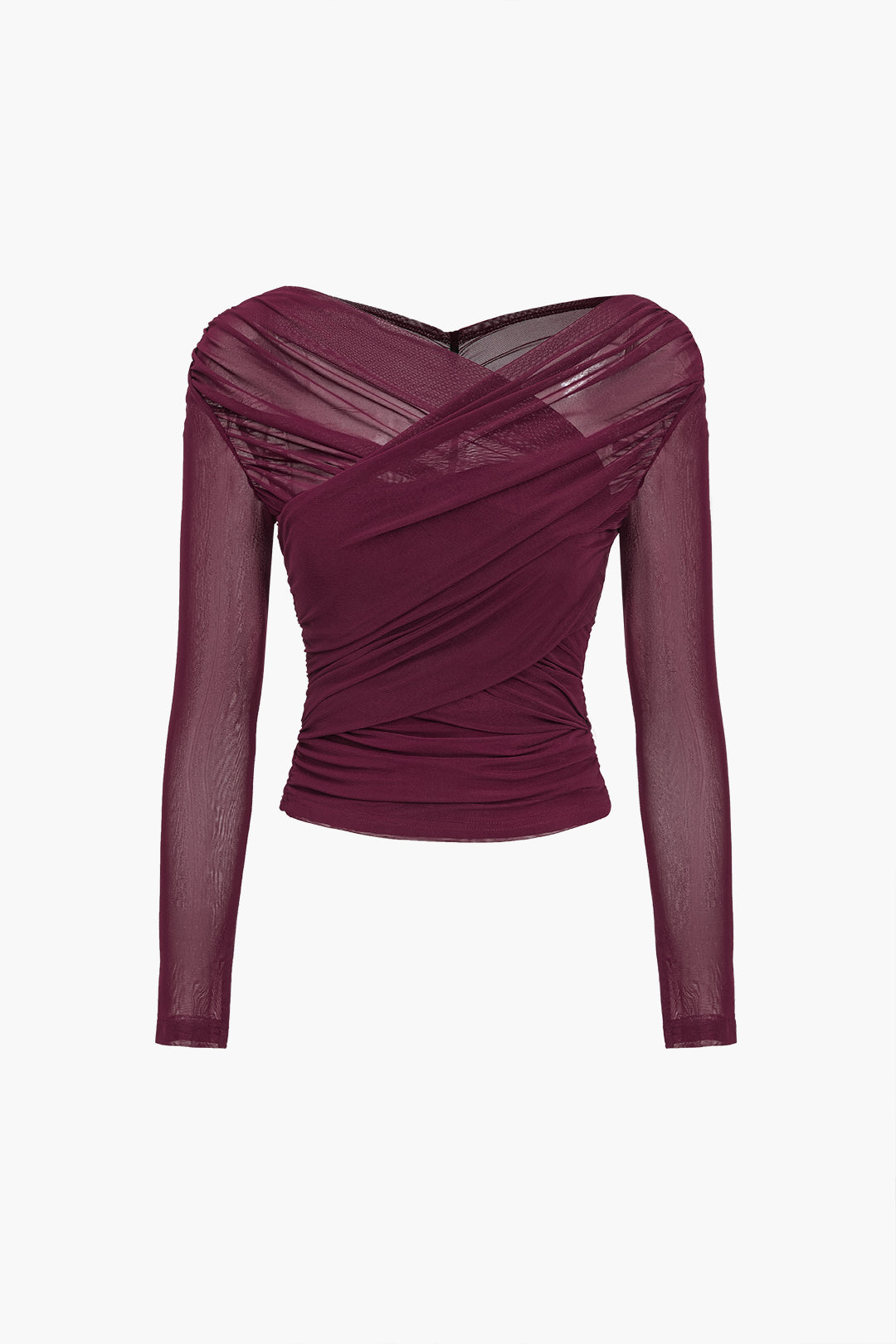 Chique Betoverende Mesh Top voor Vrouwen