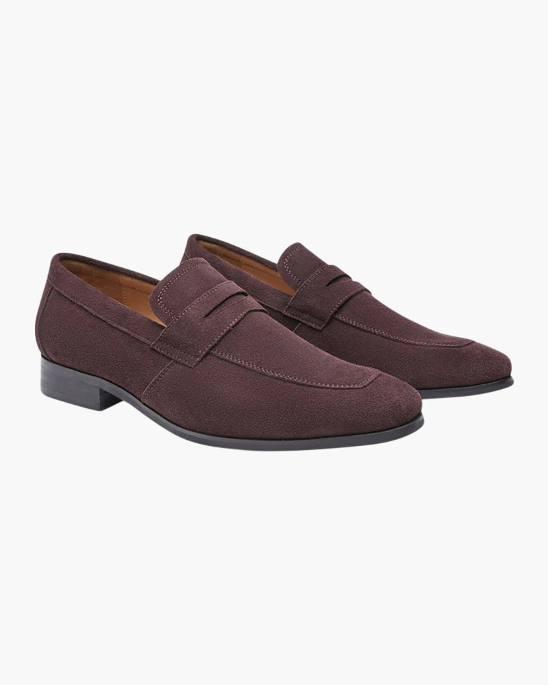 Klassieke Penny Loafers van Zacht Suède voor Heren