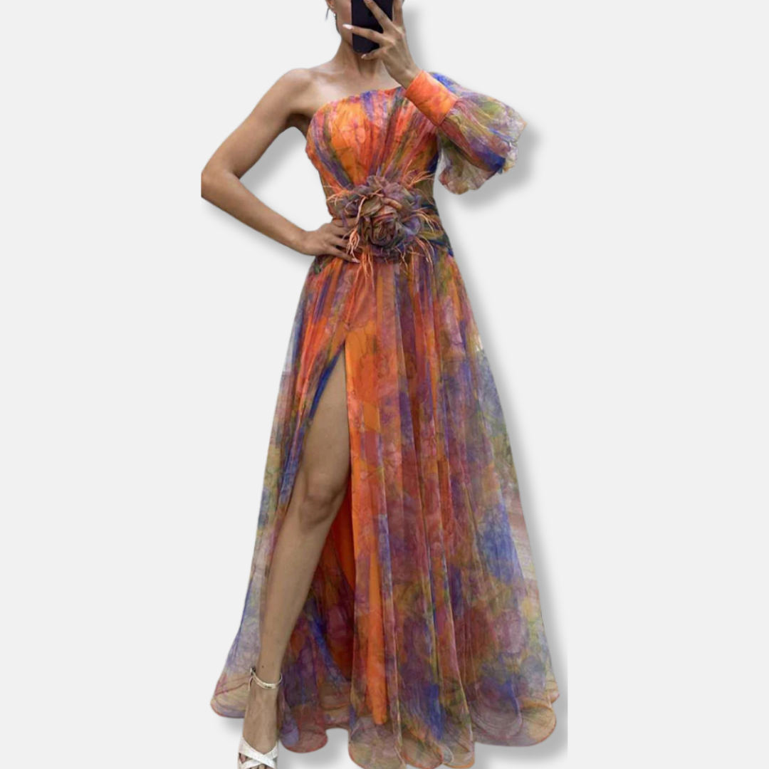 Ladies Long Summer Dress Elegant Formal Maxi Dress