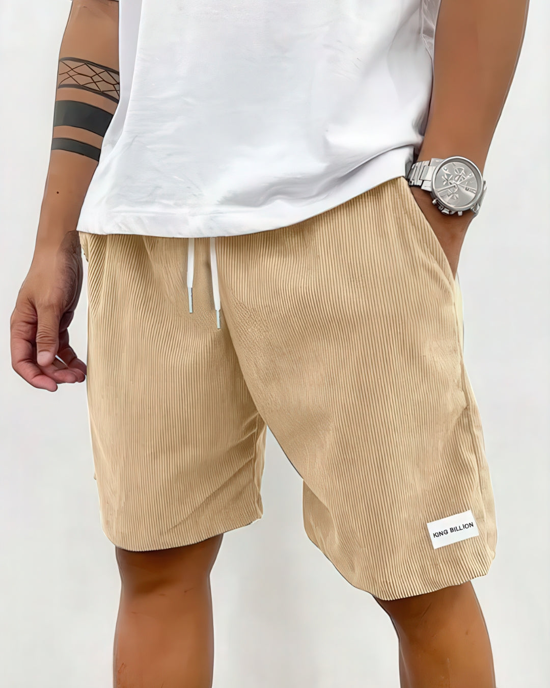 Stijlvolle Corduroy Shorts – Tijdloze Look met Moderne Touch