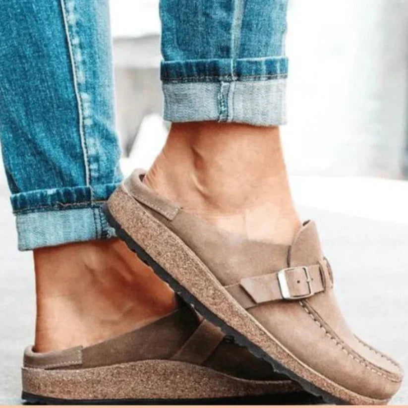 Dames Classic Orthopedische Slippers – Ondersteunend en Comfortabel