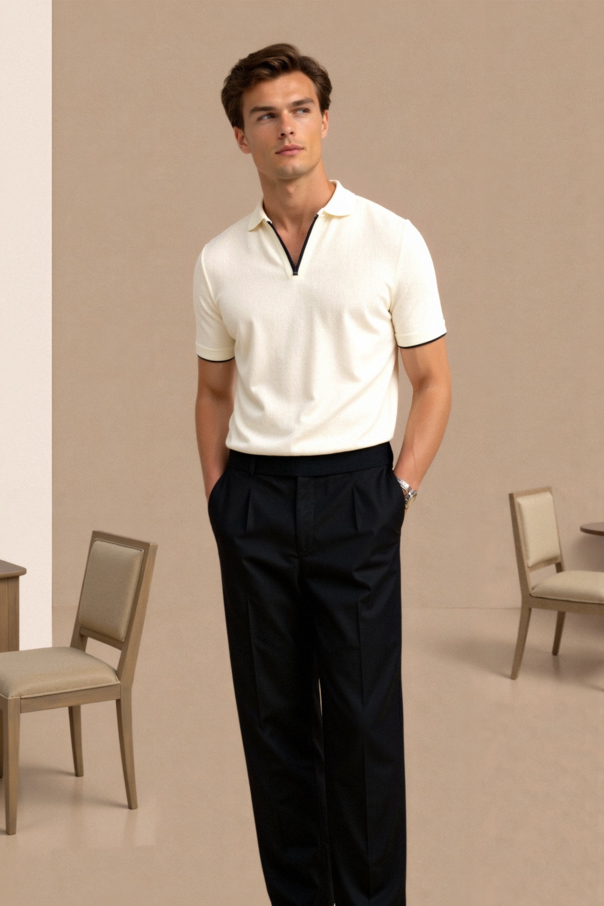 Preppy Old Money Polo voor Heren