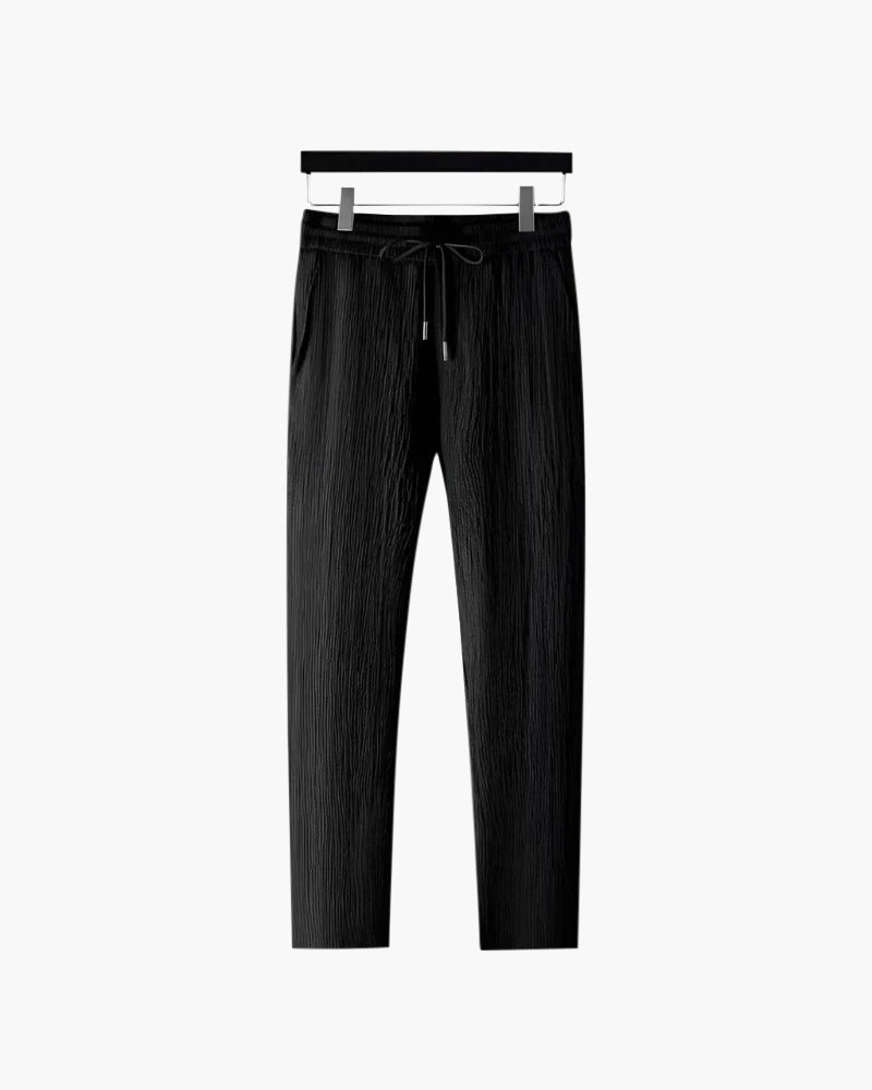 Comfortabele Katoenen Polo en Broek voor Heren