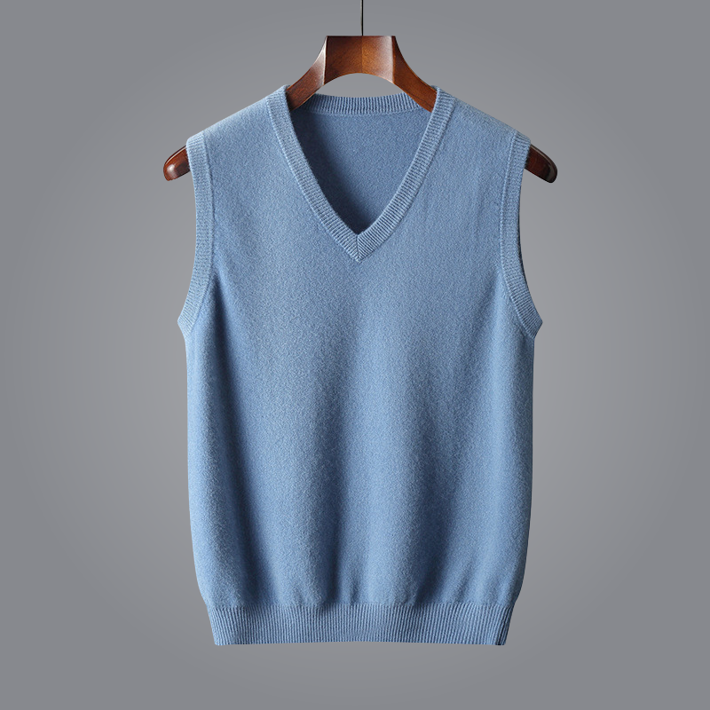 Cashmere Vest voor Heren