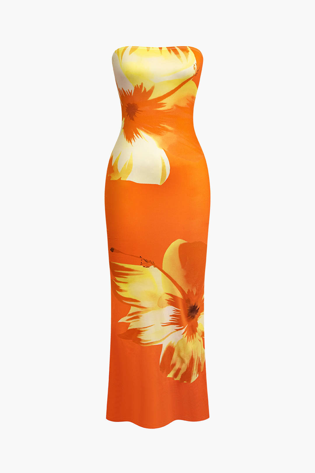 Bloemenprint Midi Jurk