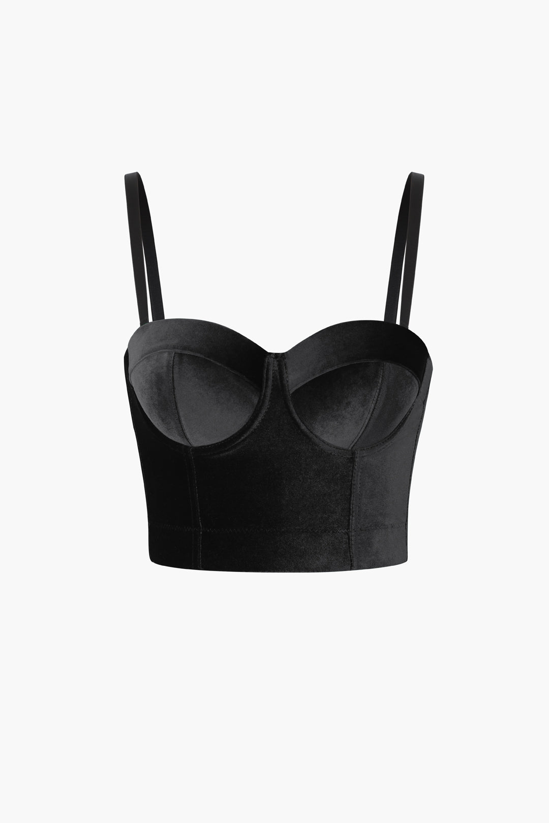 Velvet Bustier Camitop