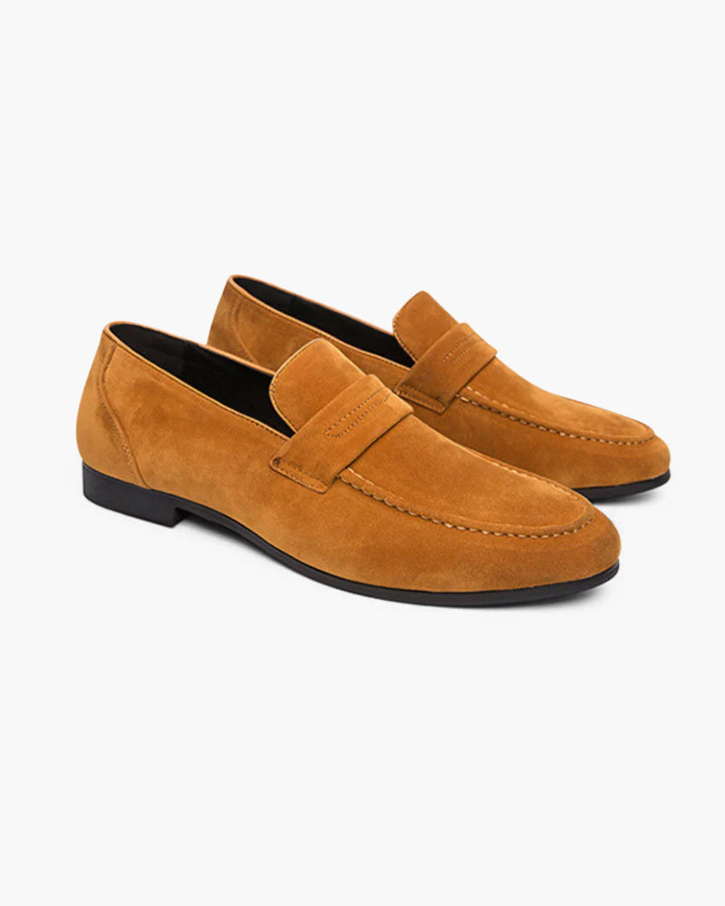 Klassieke Penny Loafers van Zacht Suède voor Heren