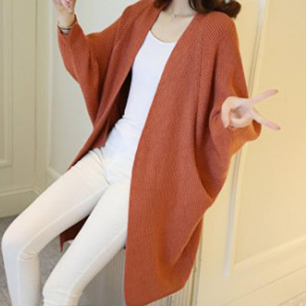 Dames Vest – Oversized Pasvorm – Zachte Knit – Open Voorzijde – Ribbelstructuur