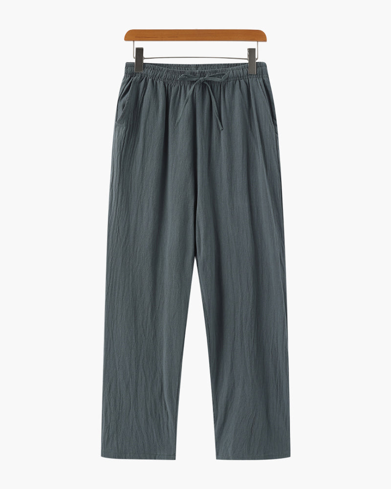 Lichtgewicht Linnen Broek voor Heren