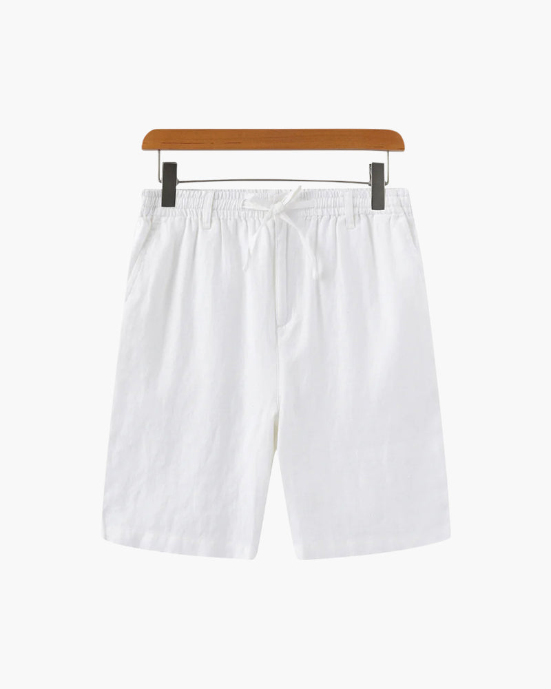 Lichtgewicht en Ademend Linnen Shorts voor Heren