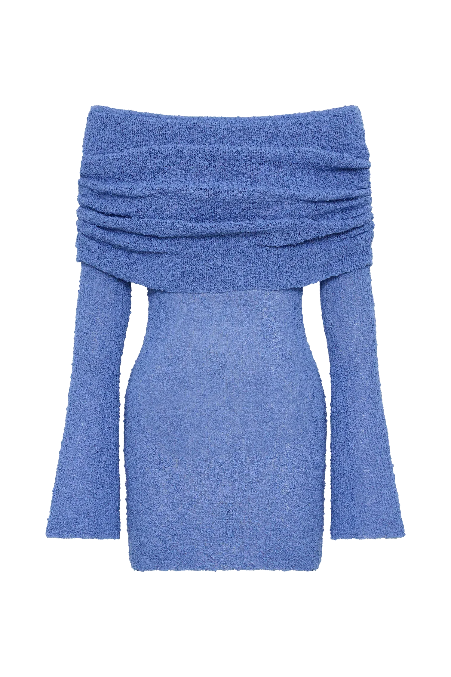 Elegante Off-Shoulder Gebreide Jurk voor Dames