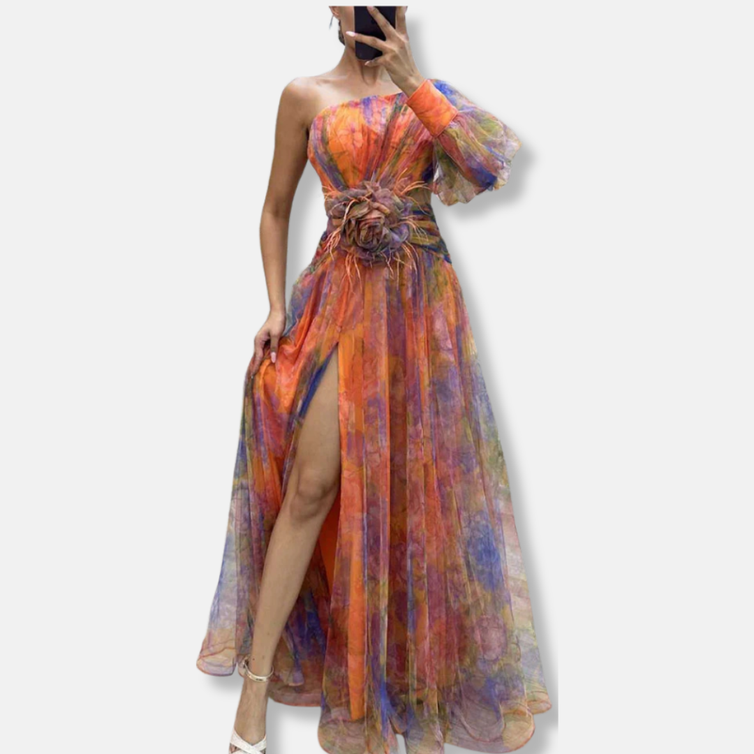 Ladies Long Summer Dress Elegant Formal Maxi Dress