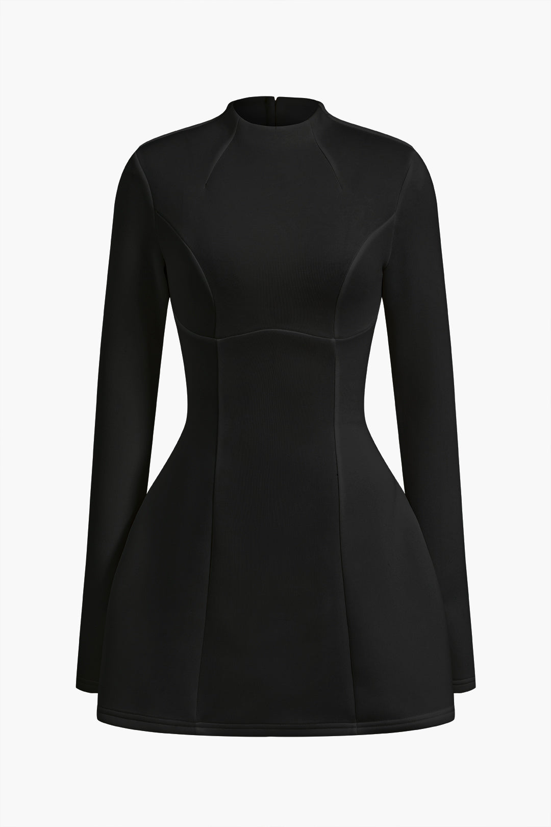 Rugloze mini-jurk