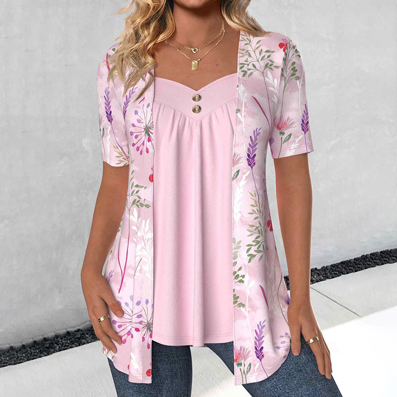 Bloemen Elegantie Blouse voor Dames