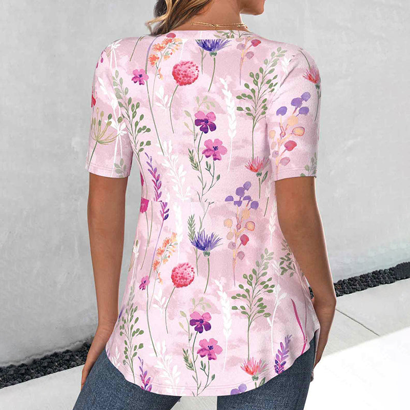 Bloemen Elegantie Blouse voor Dames