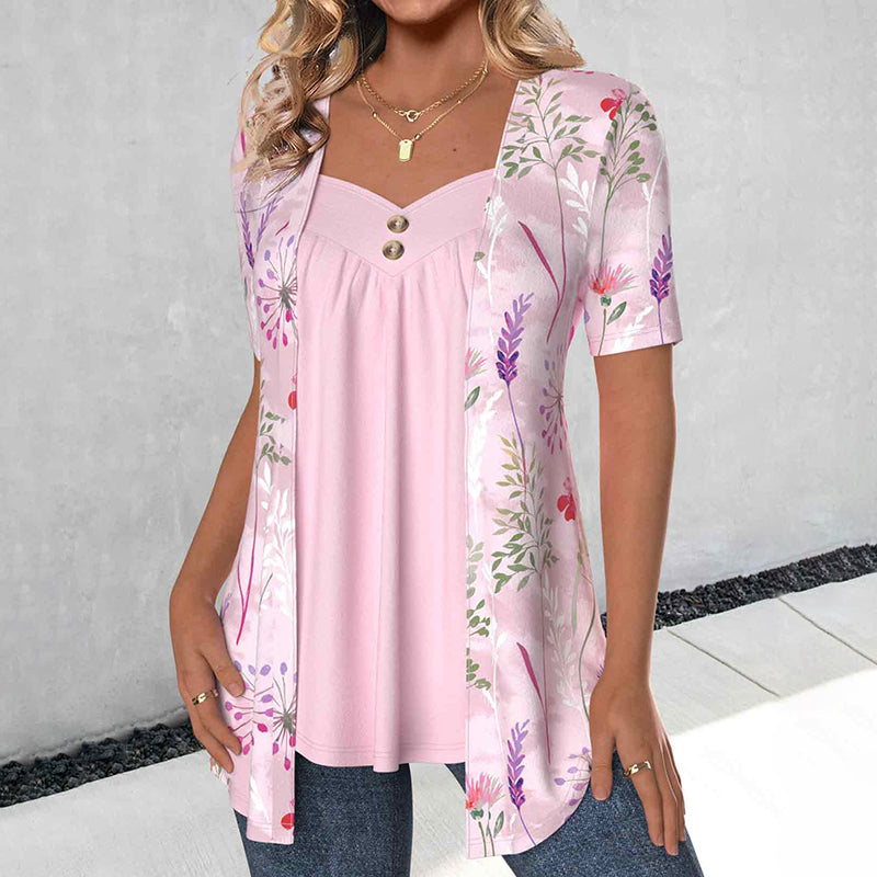 Bloemen Elegantie Blouse voor Dames