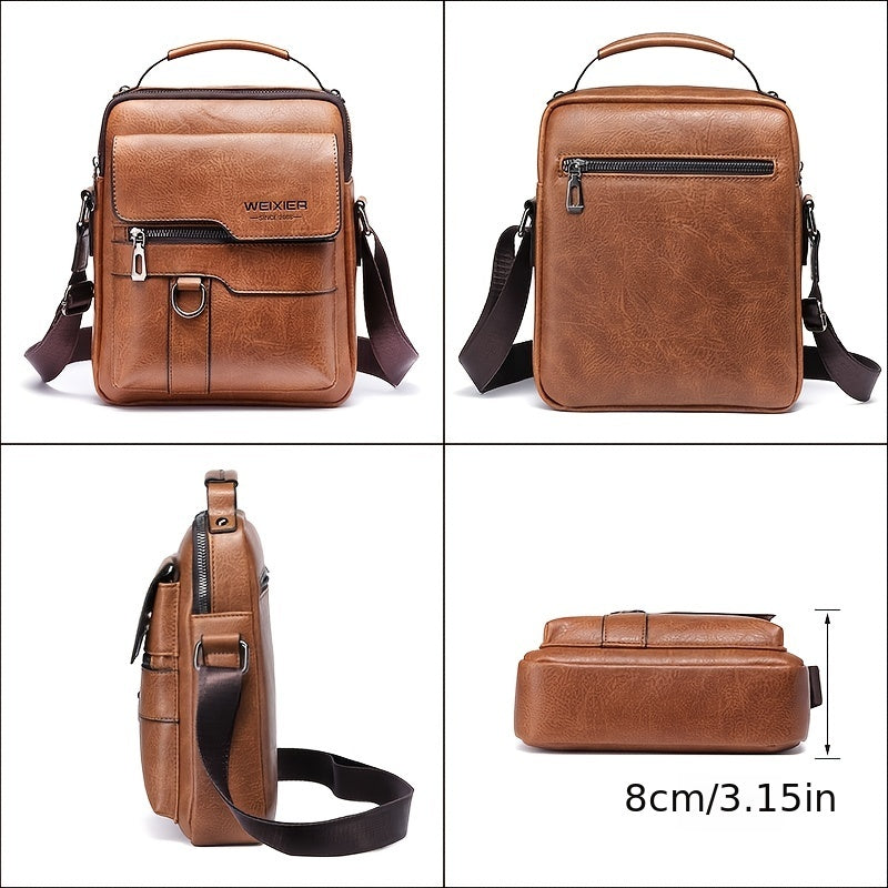Leren Crossbody Tas voor Heren