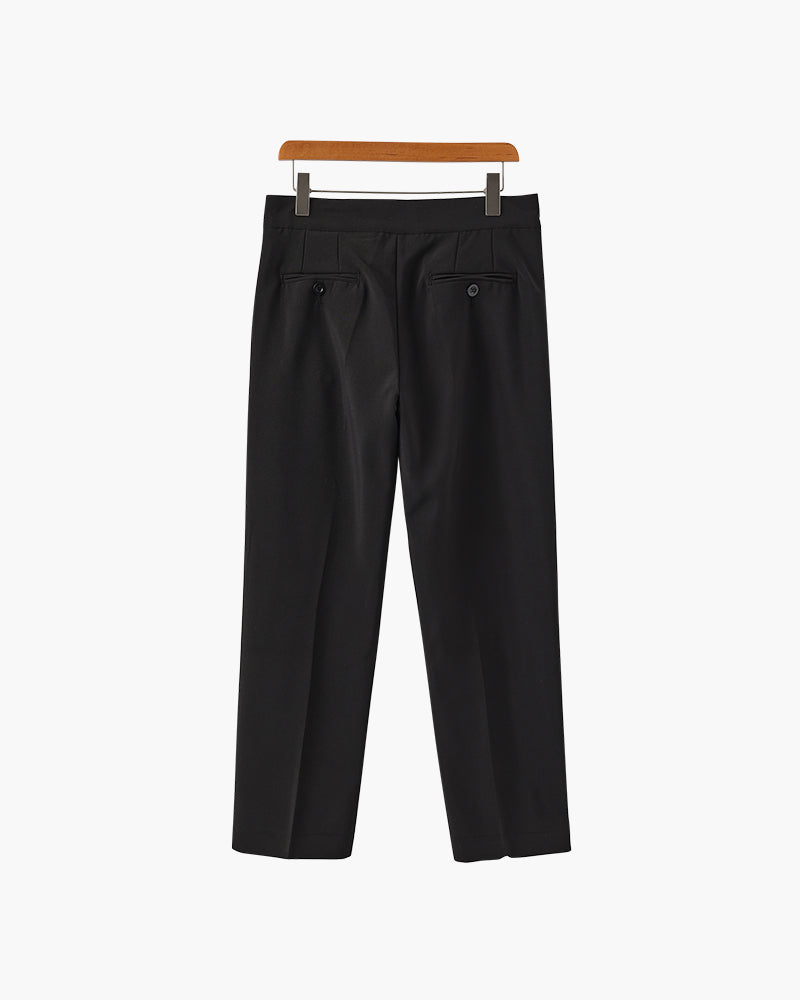 Elegante Hoge Taille Broek voor Heren