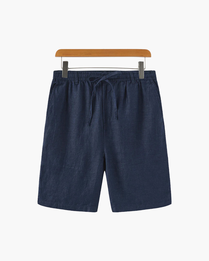 Lichtgewicht en Ademend Linnen Shorts voor Heren
