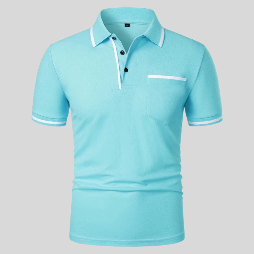 Klassiek poloshirt met korte mouwen voor heren